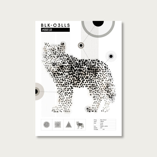 0010 loup - Planche de specimen 60x80/90x120 - image variante