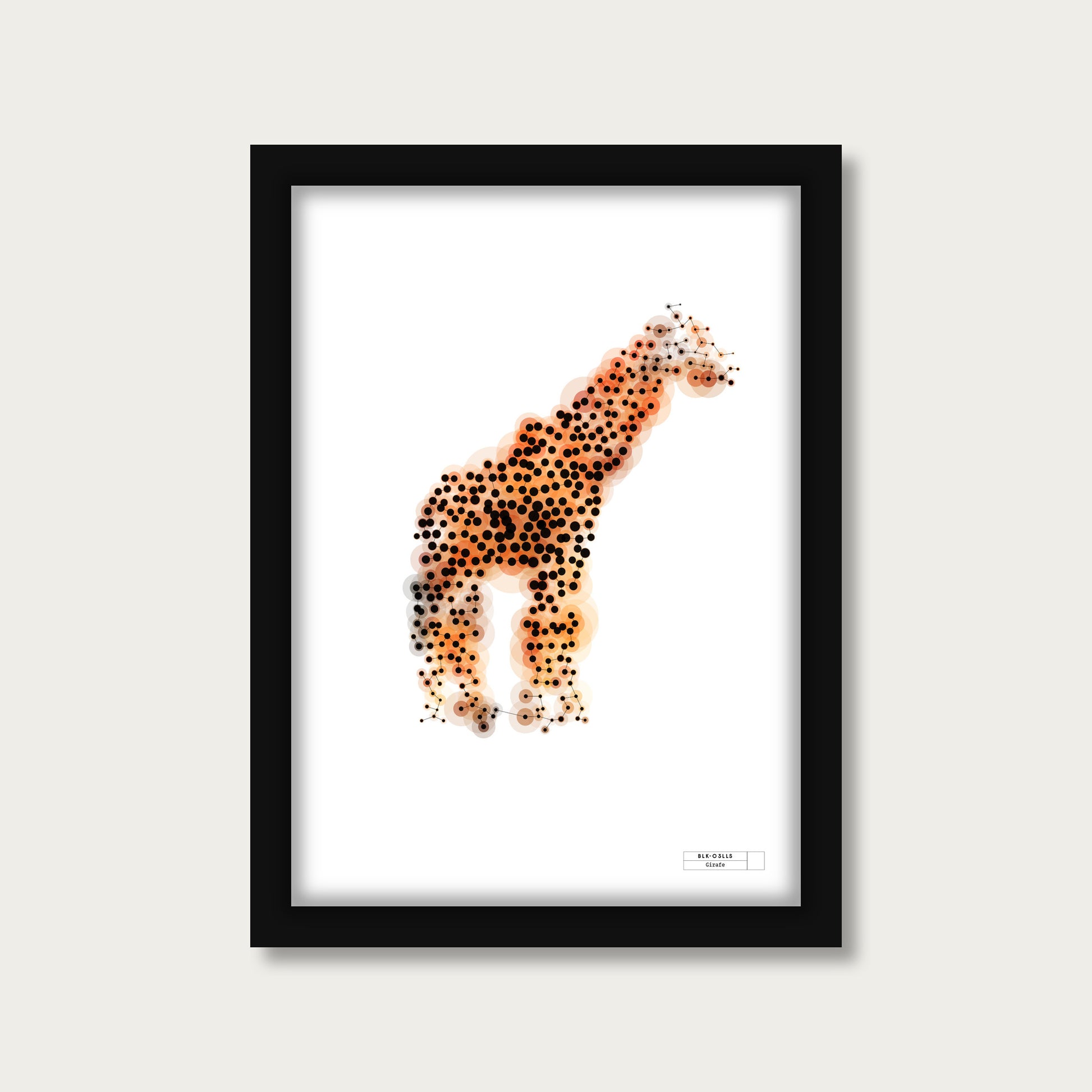 BLK-C3LLS-Girafe - mockup cadre