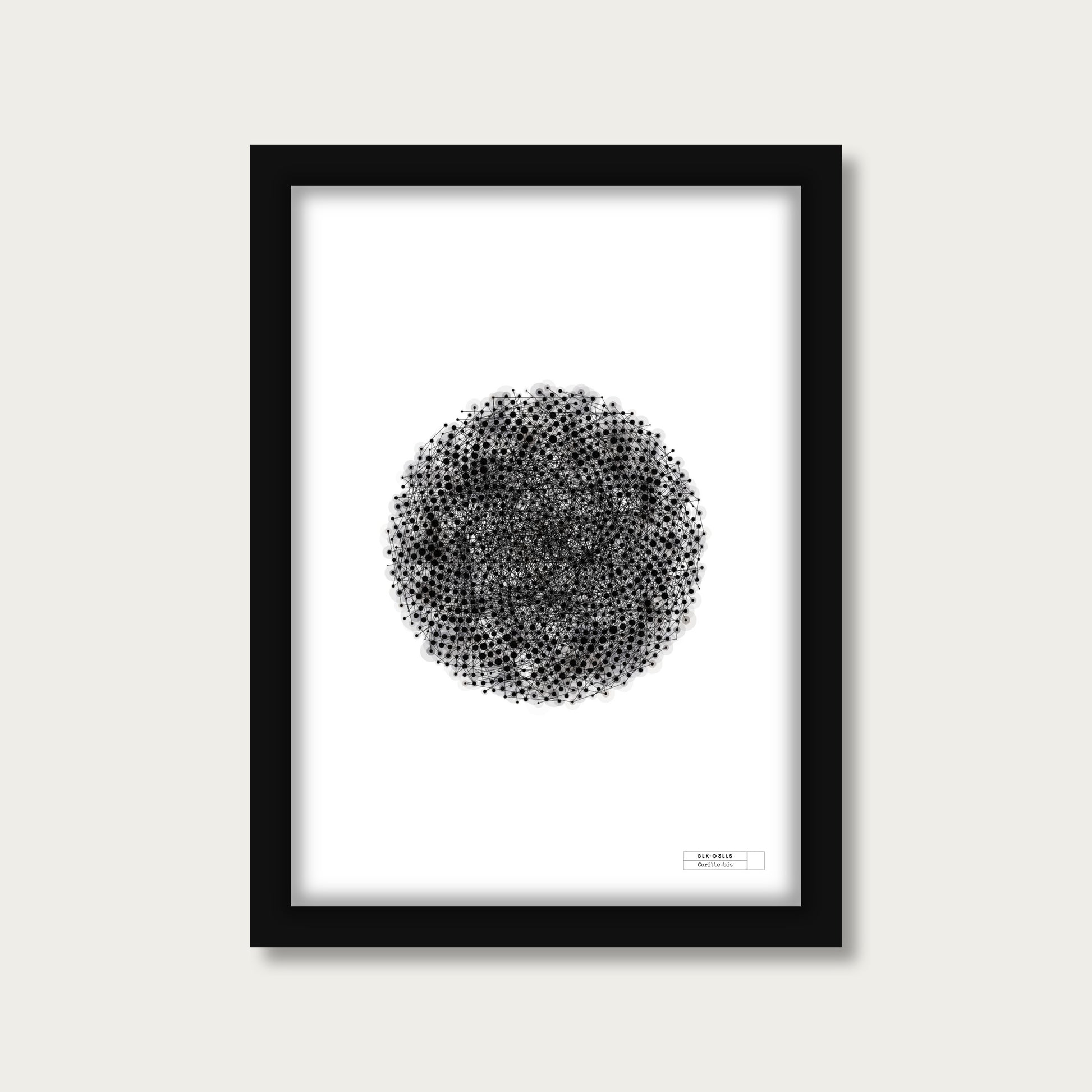 BLK-C3LLS-Gorille-bis - mockup cadre