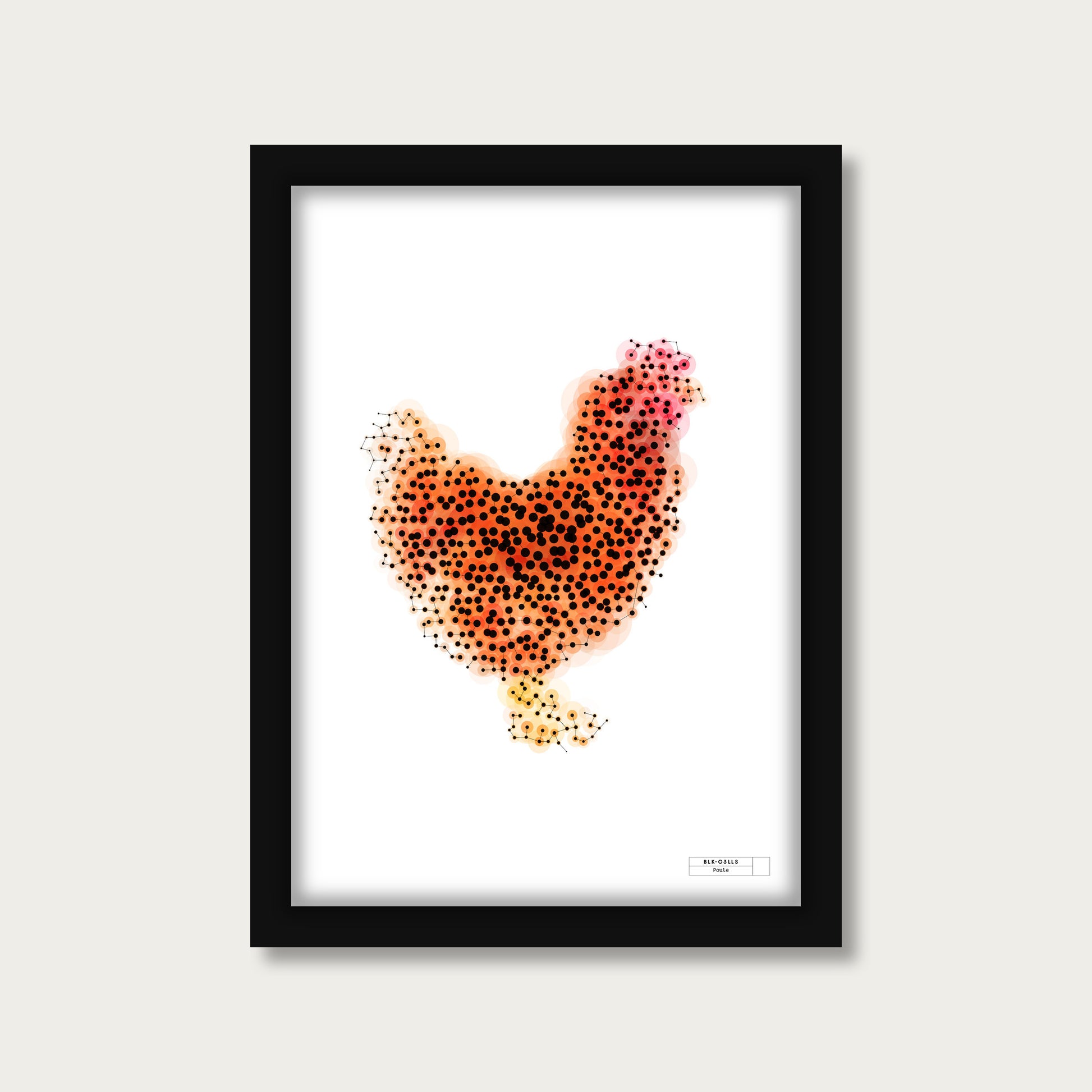 BLK-C3LLS-Poule - mockup cadre